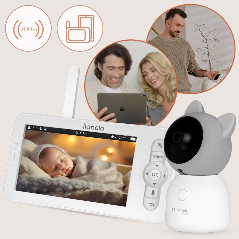 Lionelo Babyline 9.2 AI digitální video chůvička 1 ks (obrázek 10)