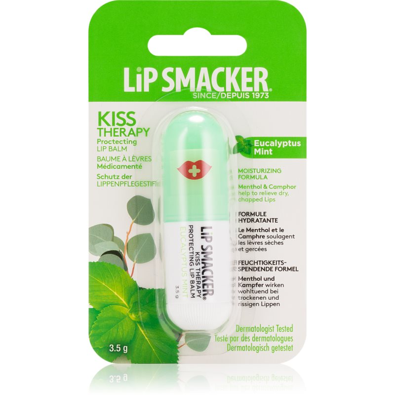 

Lip Smacker Kiss Therapy інтенсивний зволожуючий бальзам для губ Eucalyptus Mint