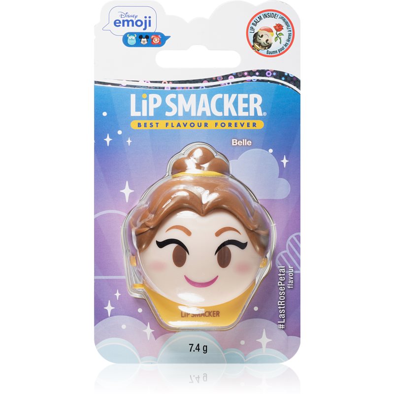 Lip Smacker Disney Emoji Belle lūpų balzamas kvapas Last Rose Petal 7.4 g