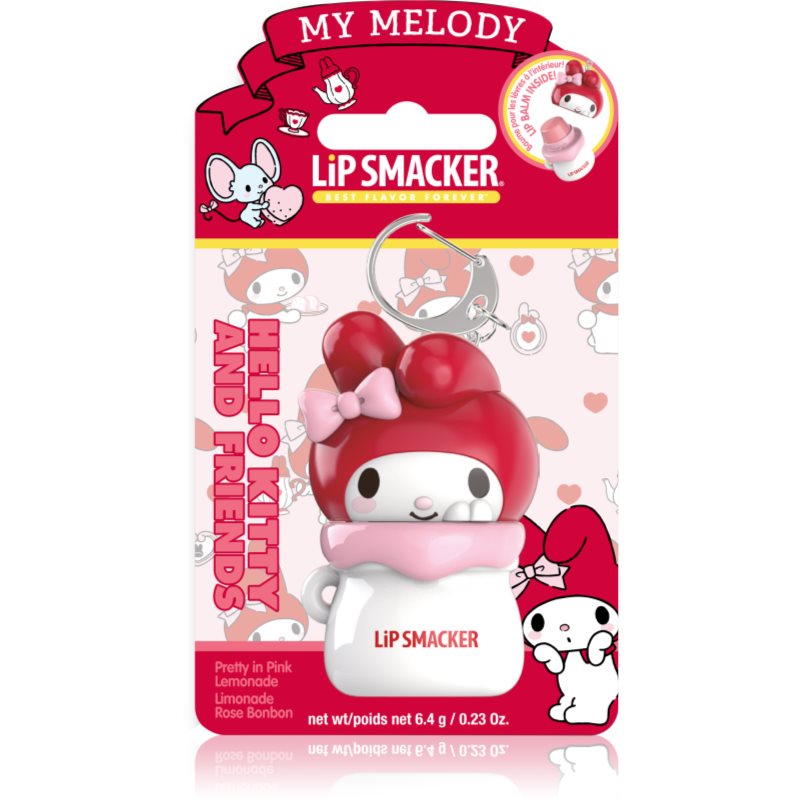 Lip Smacker Hello Kitty & Friends My Melody baume à lèvres pour clés saveur Pretty in Pink Lemonade 6.4 g