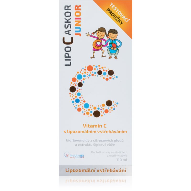 Lipo C Askor Junior kvapky s vitamínom C pre deti 110 ml