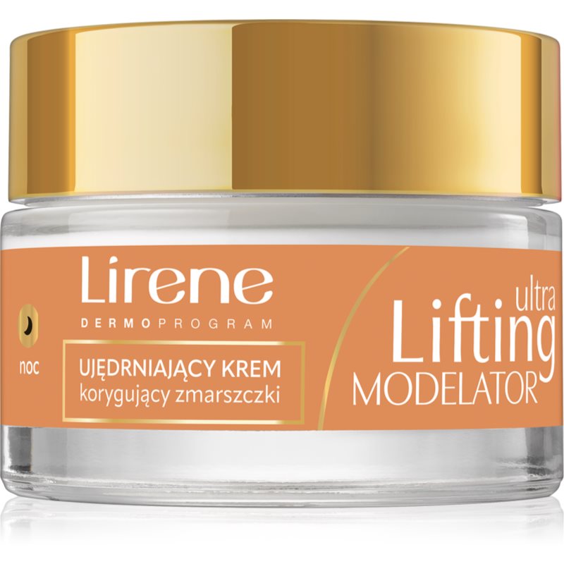 Lirene Ultra Lifting Modelator festigende Nachtcreme für die Faltenkorrektur 50 ml