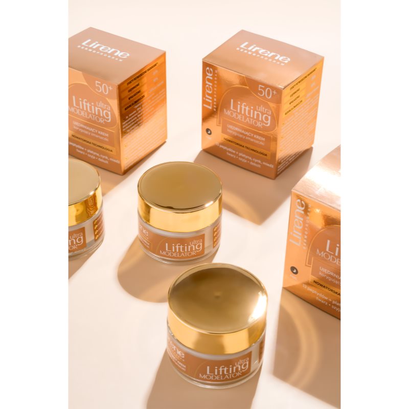 Lirene Ultra Lifting Modelator zpevňující noční krém pro korekci vrásek 50 ml (obrázek 3)