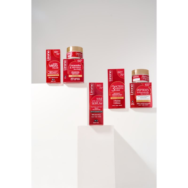 Lirene Peptides & Niacinamide Duo Complex zpevňující denní krém proti vráskám pro zralou pleť SPF 20 50 ml (obrázek 5)