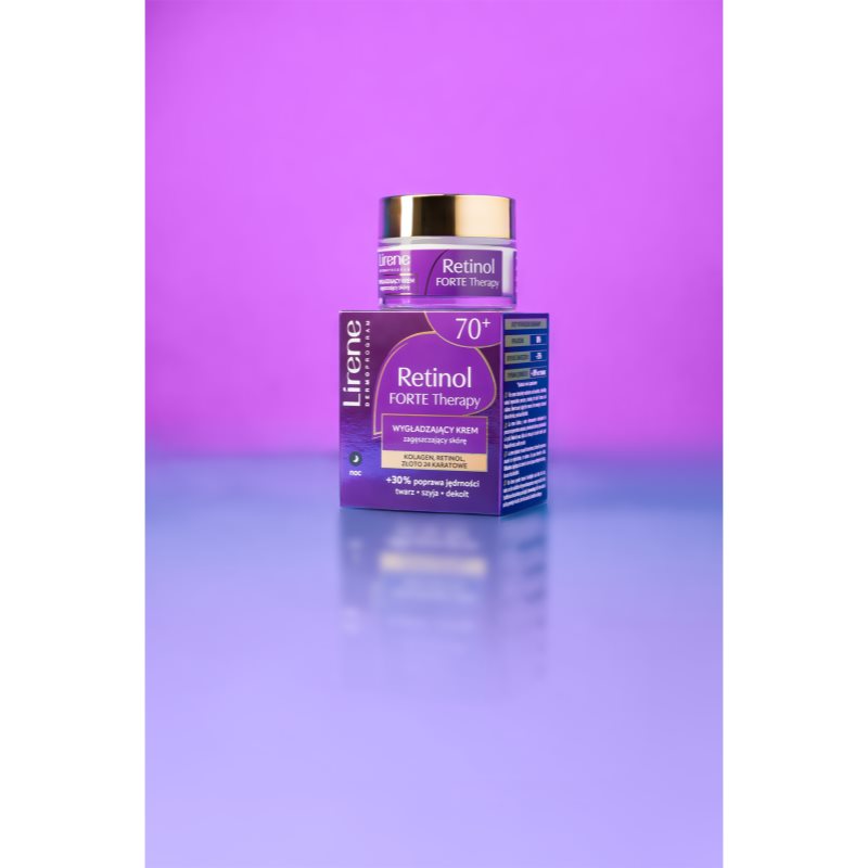 Lirene Retinol Forte Therapy omlazující noční krém pro zralou pleť 50 ml (obrázek 3)