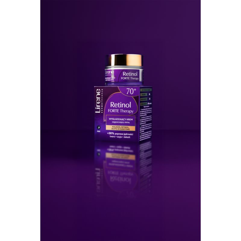 Lirene Retinol Forte Therapy omlazující noční krém pro zralou pleť 50 ml (obrázek 4)