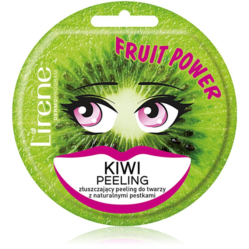 Lirene Fruit Power čistiaca peelingová pleťová maska na tvár 10 ml