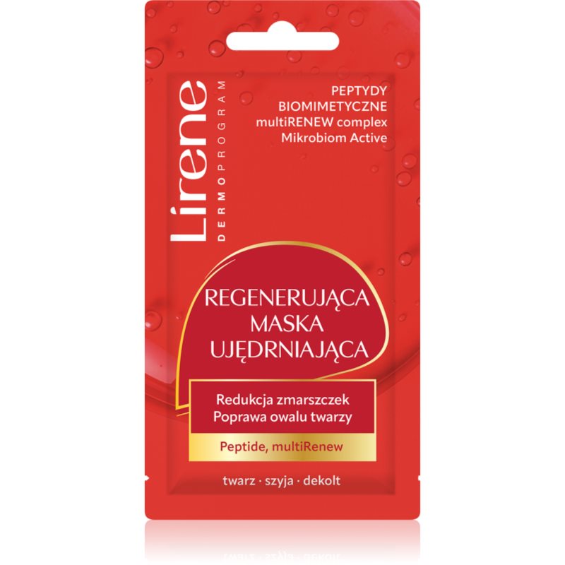Lirene Face Mask Peptide proRenew protivrásková regeneračná maska 8 ml