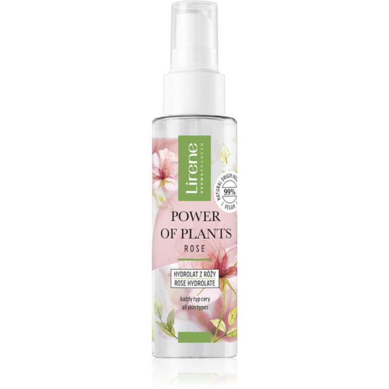 Lirene Power of Plants Rose osvežujoča cvetna voda vrtnice 100 ml
