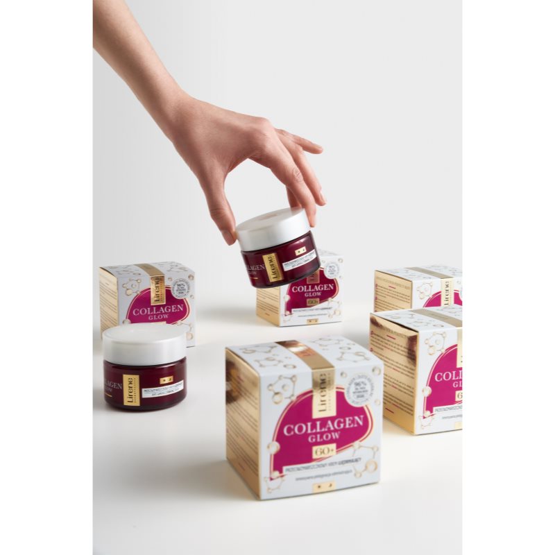 Lirene Collagen Glow 60+ vyhladzujúca a spevňujúca starostlivosť pre zrelú pleť 50 ml