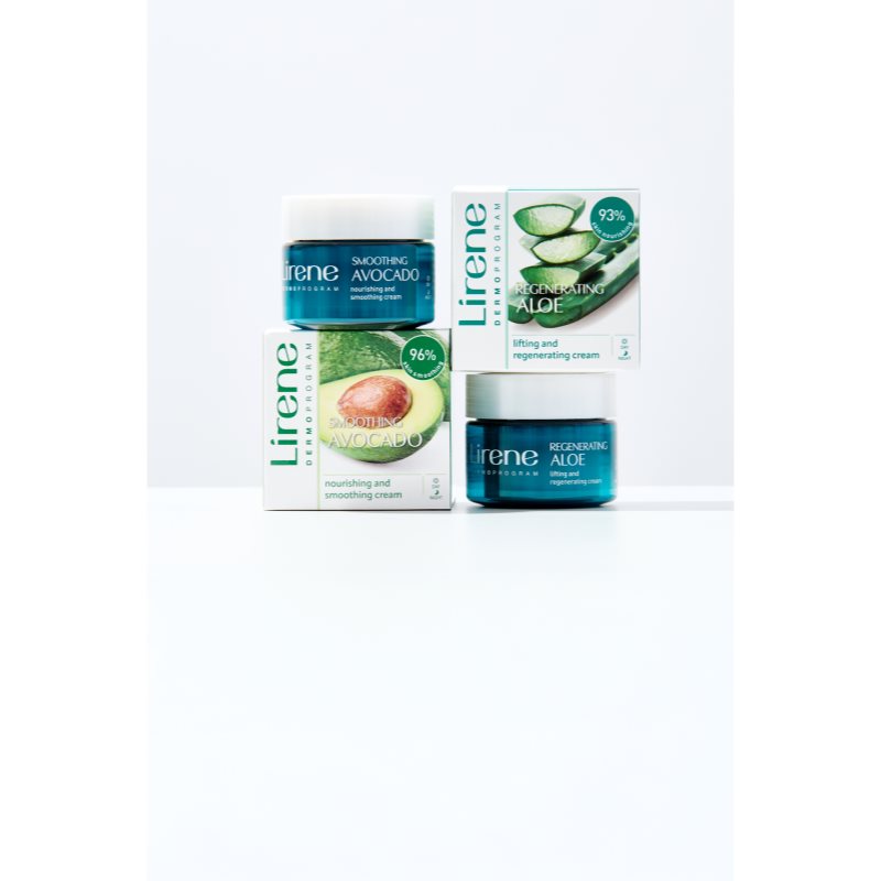 Lirene Hydration & Nourishment Smoothing Avocado Hydratácia citlivej pleti s avokádom 50 ml