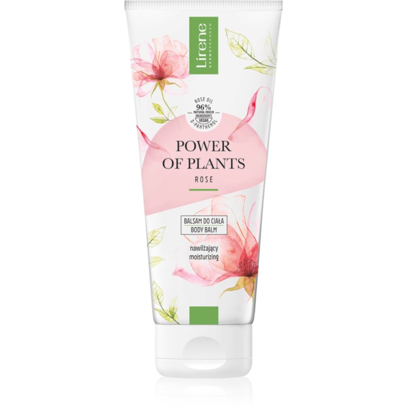 Lirene Power of Plants Rose moisturising body balm with soothing effect 200 ml
