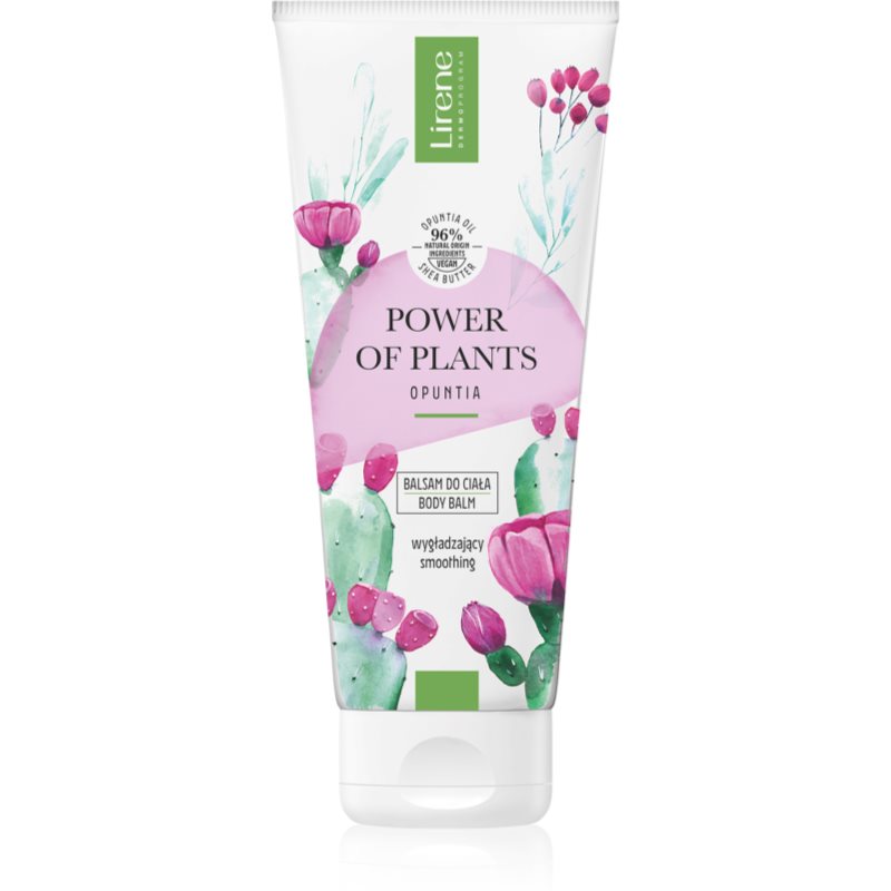 Lirene Power of Plants Opuntia smoothing body balm with firming effect 200 ml
