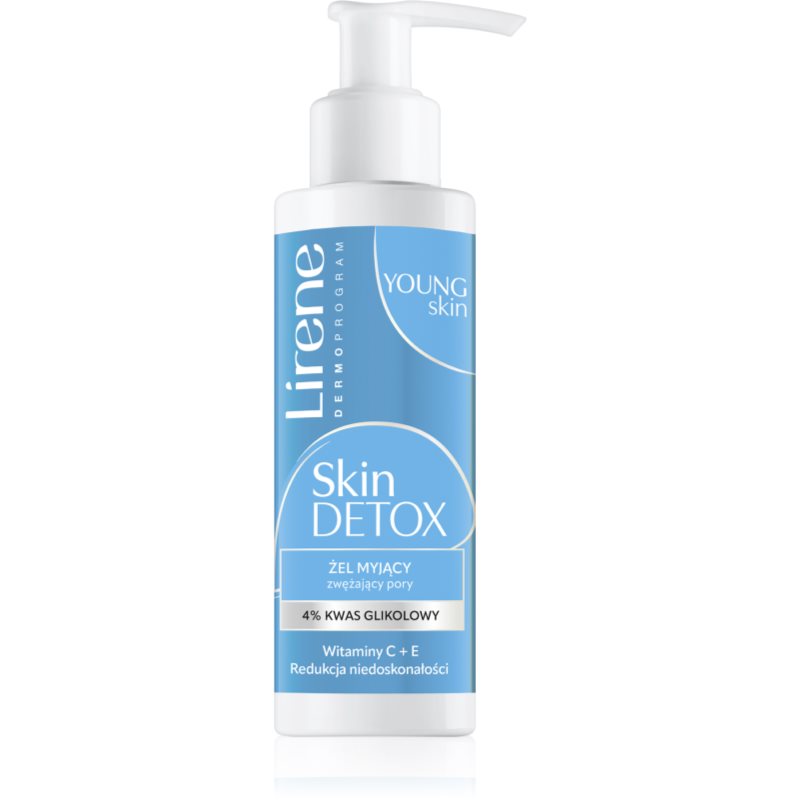 Lirene Lirene Young Skin Skin Detox cleansing gel to tighten pores 145 ml