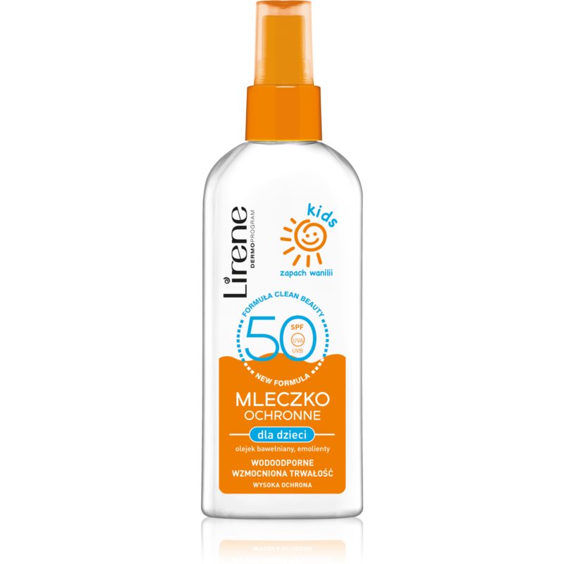 Lirene Sun Kids schützende Hautmilch für Kinder SPF 50 150 ml