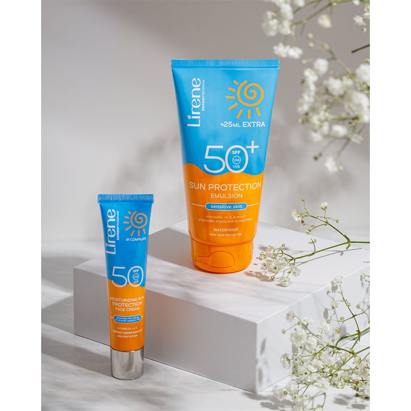 Lirene Sun care moisturising and protecting day cream for the face SPF 50 40 ml