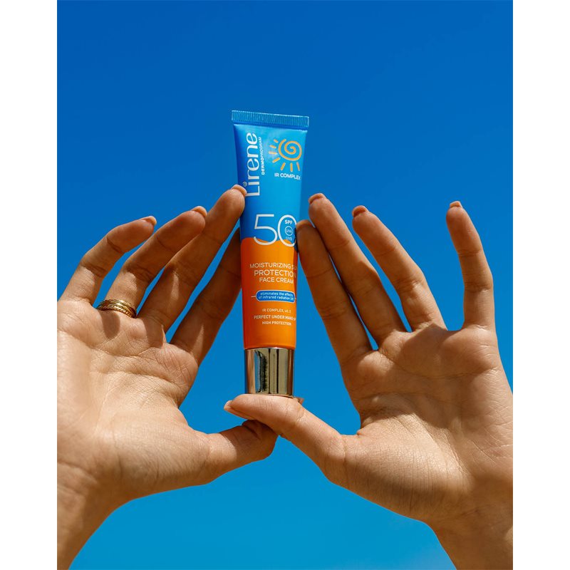 Lirene Sun care moisturising and protecting day cream for the face SPF 50 40 ml