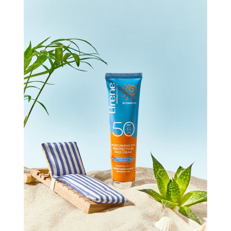 Lirene Sun Care Moisturising And Protecting Day Cream For The Face SPF 50 40 Ml