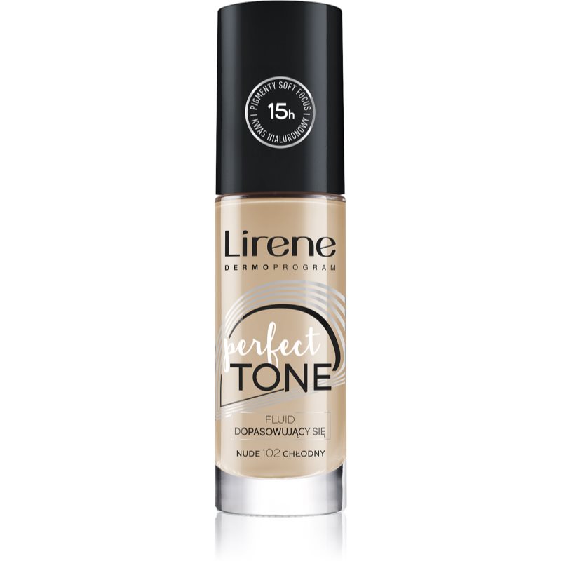 Lirene Perfect Tone тональний флюїд відтінок 102 Nude 30 мл
