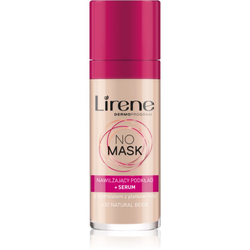Lirene No Mask Hydrating Foundation Shade 430 Natural Beige 30 ml
