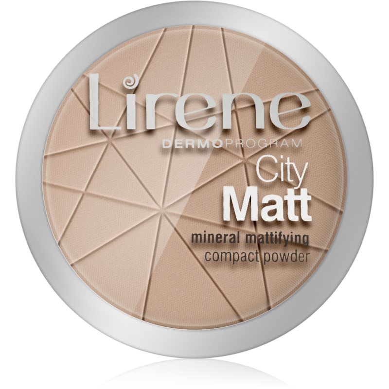 Lirene City Matt mattifying powder shade 03 Beige 9 g
