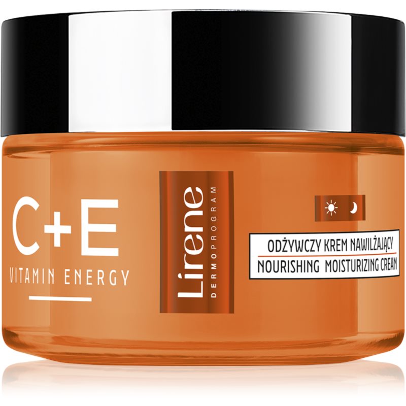 Lirene C+E Vitamin Energy крем для обличчя для живлення та зволоження 50 мл