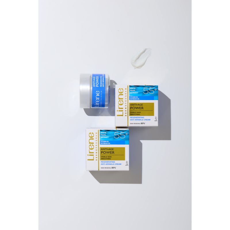 Thumbnail - Lirene Anti Age Power intensive Verjüngungs-Creme mit Antifalten-Effekt 55+ 50 ml