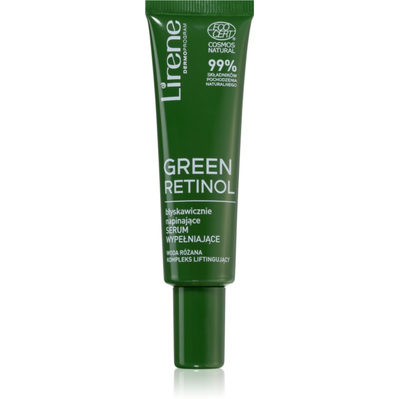 Lirene Green Retinol Serum vyplňující sérum na oční okolí a rty 30 ml