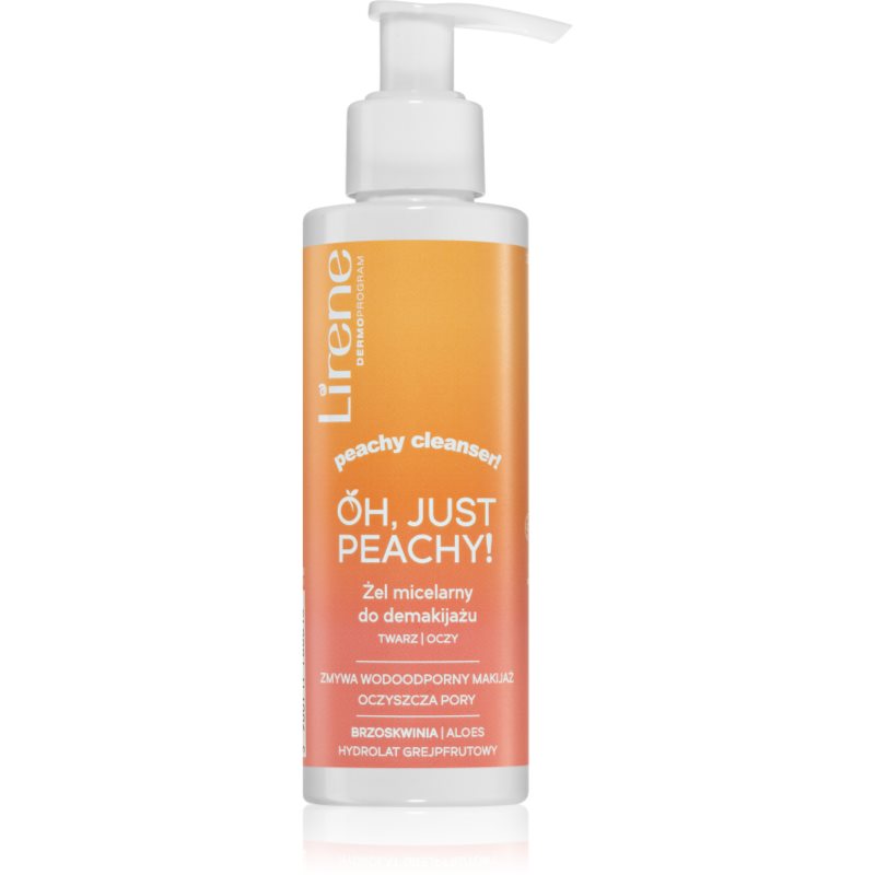 

Lirene Oh, Just Peachy! micellar gel освіжуючий очищуючий гель