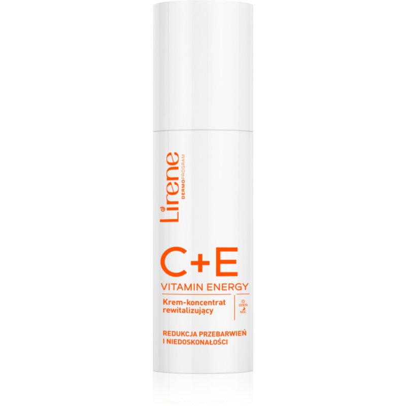 Lirene Vitamin C+E Högkoncentrerat återvitaliserande kräm för trött hud Med vitaminer C och E 40 ml female