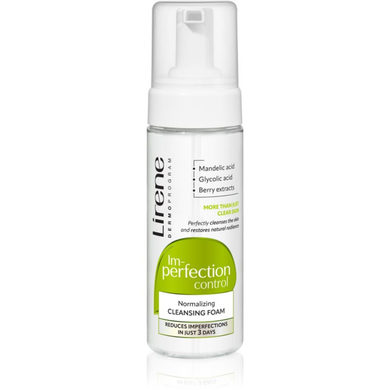 Lirene Imperfection Control Cleansing Foam čistiaca pena pre mastnú a problematickú pleť 150 ml