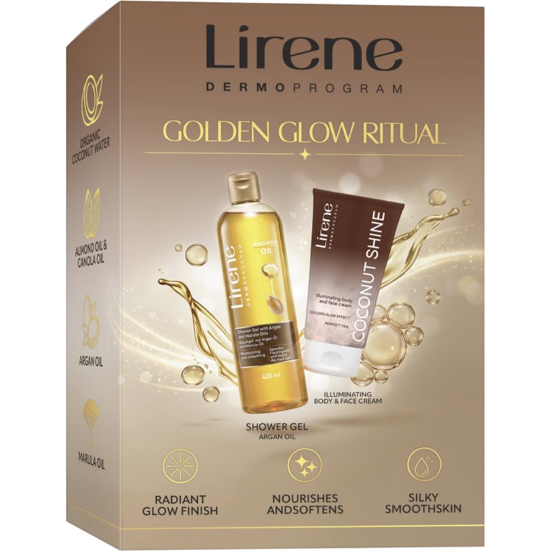 Lirene Lirene Golden Glow Ritual Geschenkset für hydratisierte und strahlende Haut