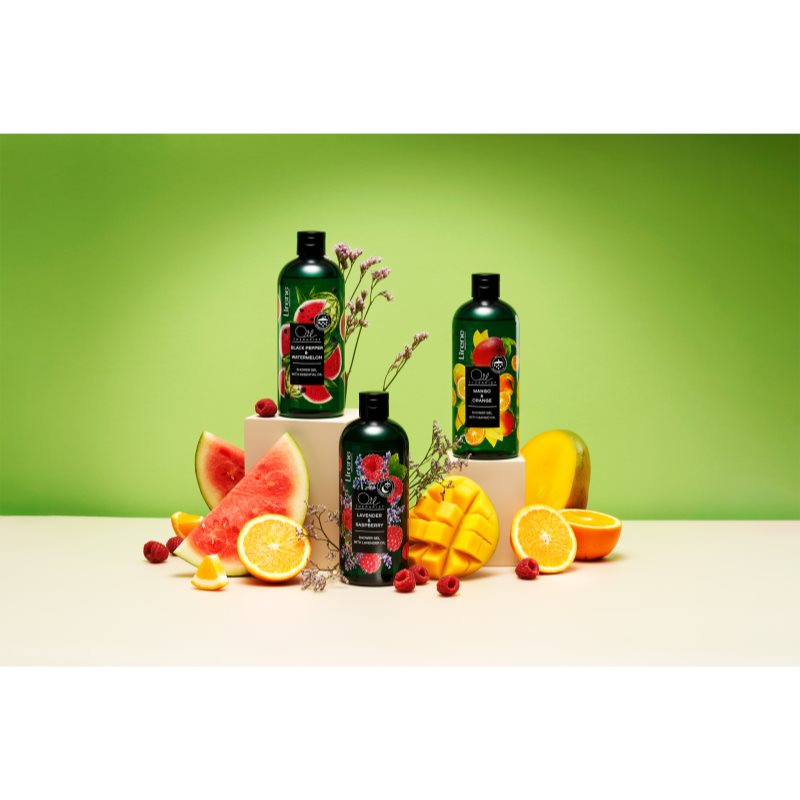 Lirene Shower Gel feuchtigkeitsspendendes Duschgel mit ätherischen Öl 400 ml