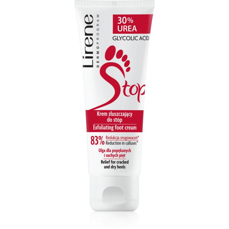 Lirene Podology Foot Care sanfte Peelingcreme für Füssen 75 ml