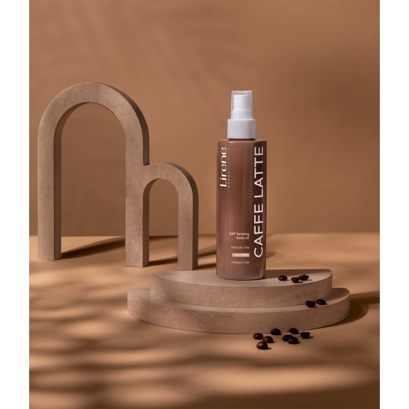 Lirene Perfect Tan samoopalovací olej na tělo Caffe Latte 200 ml (obrázek 7)