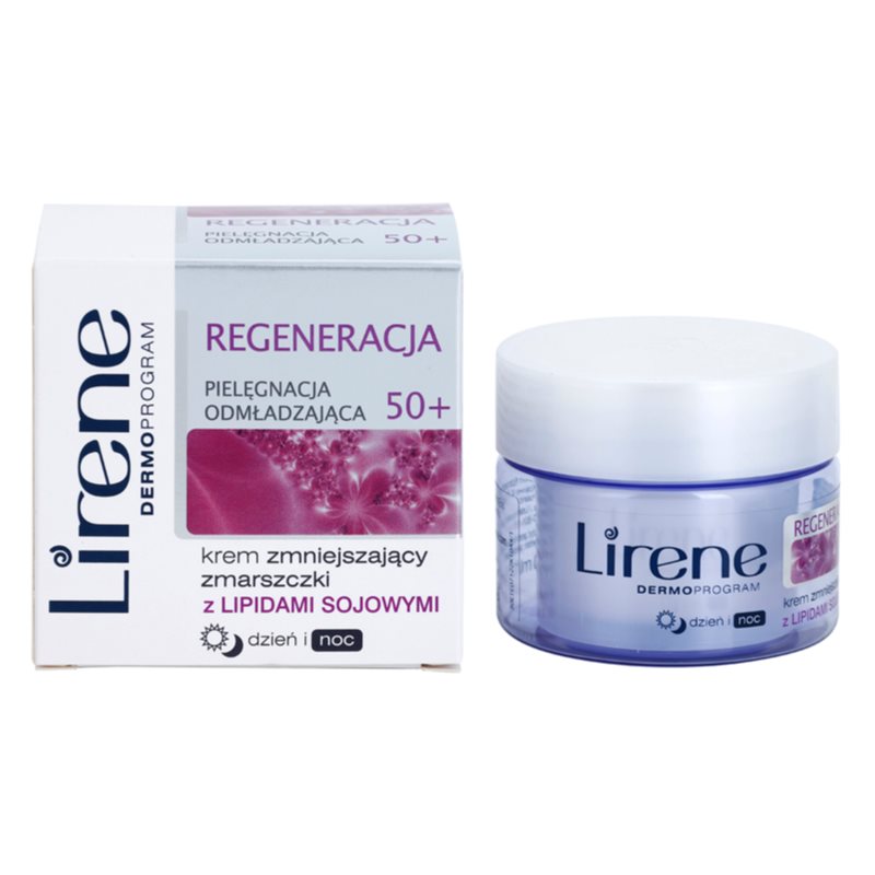 Lirene Rejuvenating Care Regeneration 50+ крем проти зморшок з відновлюючим ефектом 50 мл
