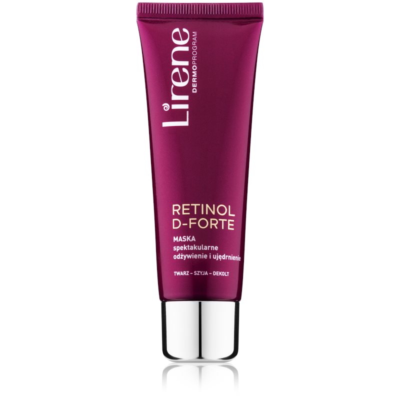 

Lirene Retinol D-Forte поживна та зміцнююча маска для шкіри обличчя, шиї та декольте