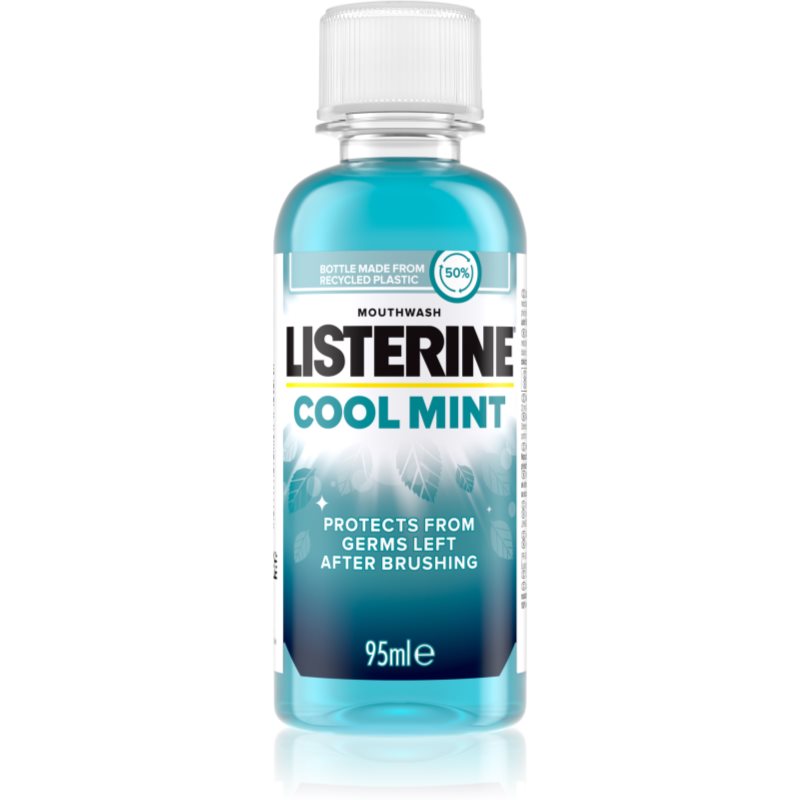 Listerine Cool Mint Mundspülung für frischen Atem 95 ml