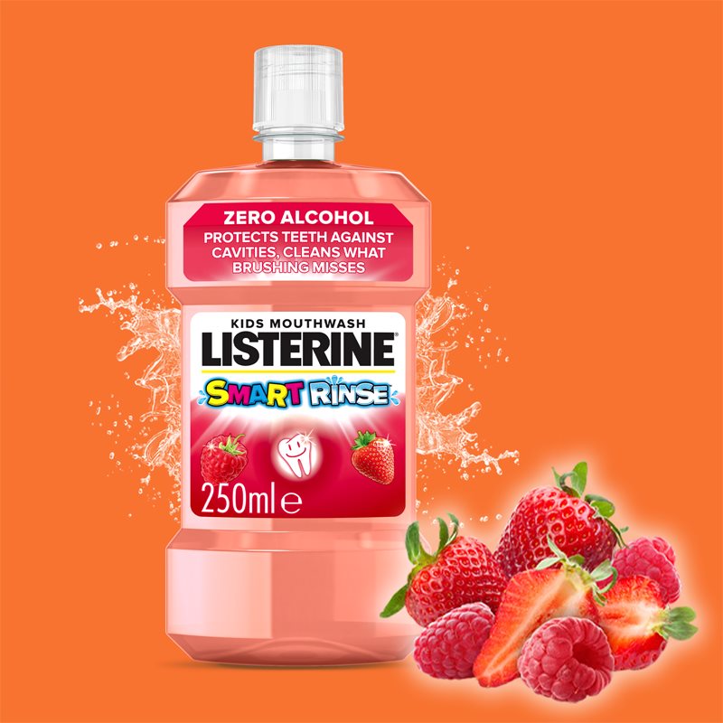 Listerine Smart Rinse Mild Berry рідина для полоскання рота для дітей 250 мл