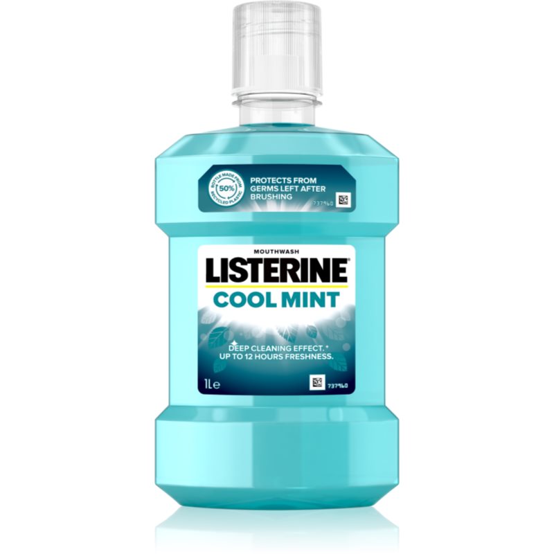 Listerine Cool Mint Mouthwash For Fresh Breath 1000 ml
