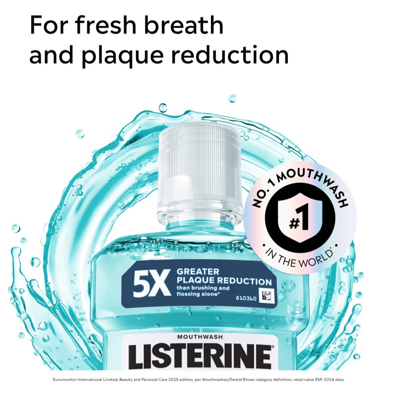 Listerine Cool Mint ústní voda pro svěží dech 1000 ml (obrázek 3)