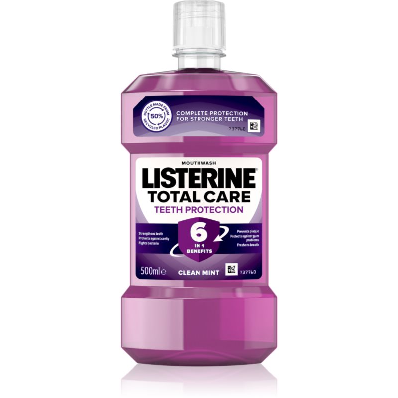 

Listerine Total Care Teeth Protection рідина для полоскання ротової порожнини для комплексного захисту зубів 6 в 1