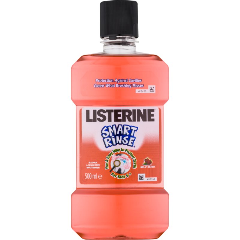 

Listerine Smart Rinse Mild Berry рідина для полоскання рота для дітей