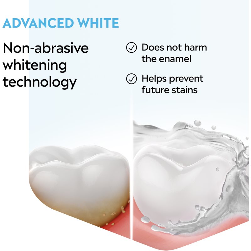Listerine Advanced White Mild Taste ústní voda s bělicím účinkem 500 ml (obrázek 4)