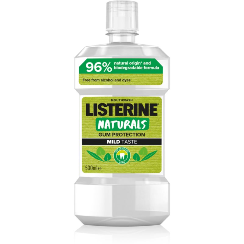 E-shop Listerine Naturals Gum Protection ústní voda Mild Mint 500 ml