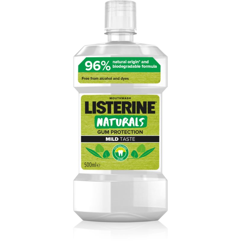 Listerine Naturals Gum Protection Mundspülung Mild Mint 500 ml