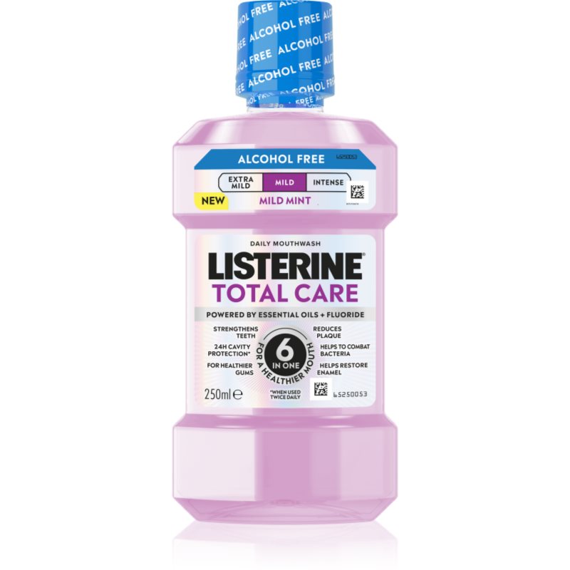 Listerine Total Care Mild вода за уста без алкохол 80 мл.