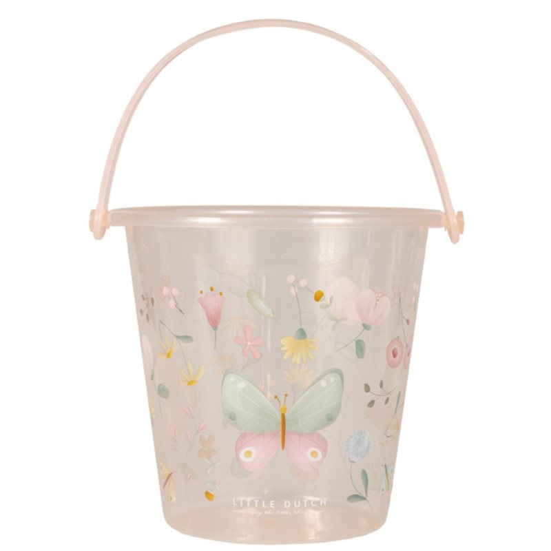 E-shop Little Dutch Bucket Flowers & Butterflies kyblík 1 ks