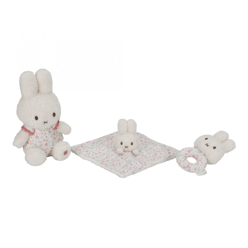 Little Dutch Miffy Fluffy Lucky Blossom Gift Set dárková sada pro miminka