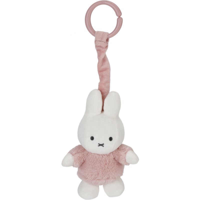 Little Dutch Hanging Toy Miffy Fluffy Pink kontrastní závěsná hračka 1 ks